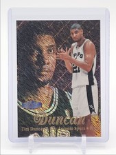 TIM DUNCAN 1997-98 FLAIR SHOWCASE GRACE ROOKIE ROW 1 SPURS C RC Q3522