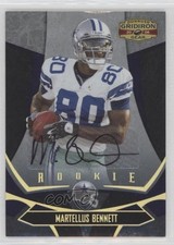 2008 Donruss Gridiron Gear Rookie Gold Signatures Martellus Bennett Auto 0q3