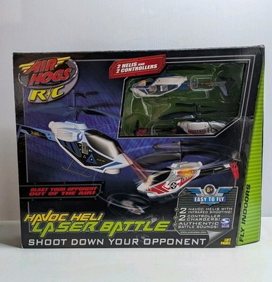 Air Hogs R/C Havoc Heli Laser Battle 2 Helicopters New In Box