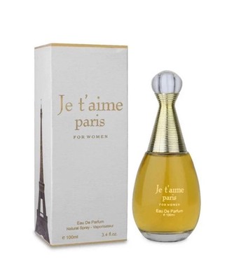 Je t'aime paris Women's Cologne 3.4 Fl. Oz.  EDP Spray