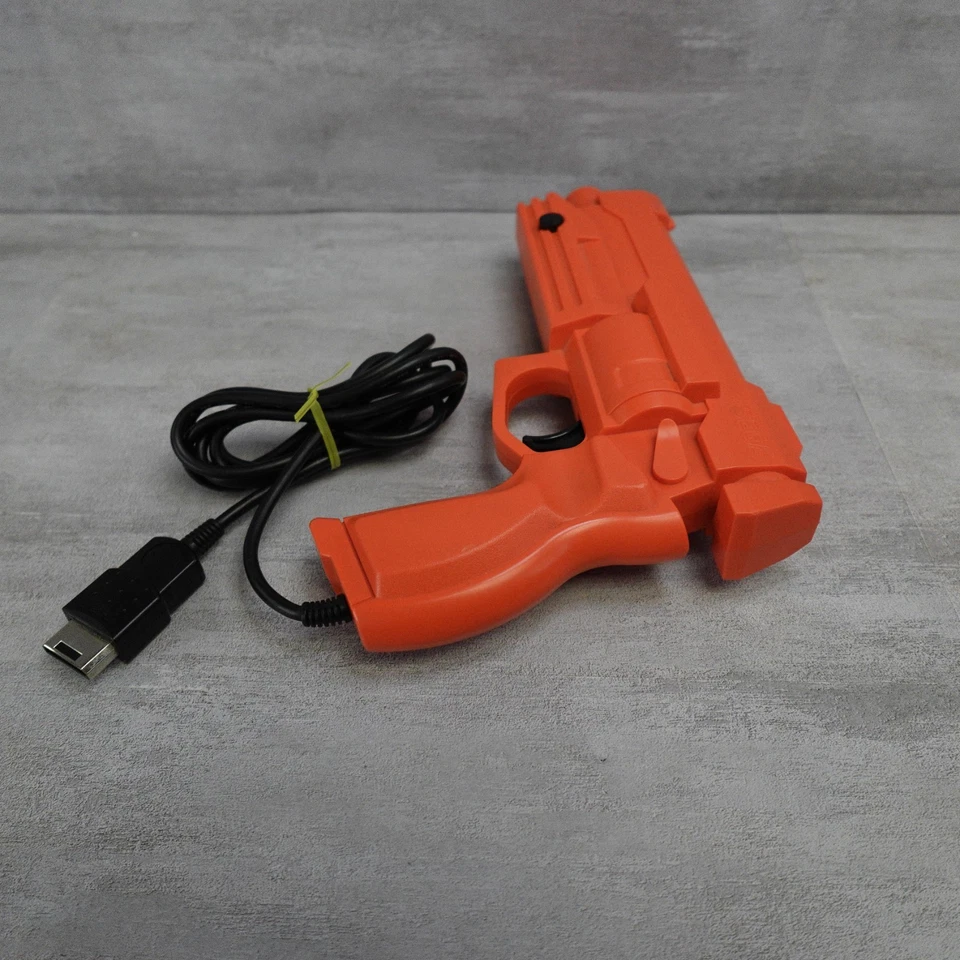 Pistola de luz Sega Saturn Stunner MK-80113 Virtua Controller OEM Arcade CRT probada Foto 4 de 4