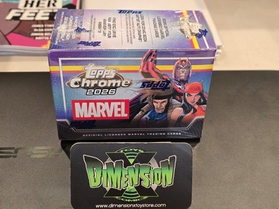 TOPPS CHROME 2026 MARVEL VALUE BLASTER BOX BRAND NEW SEALED