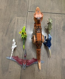 Lego Tyrannosaurus Minifigure Jurassic Park World Raptor Dinosaur Lot 