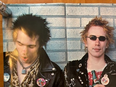 Sex Pistols / Rainbow 1978 Music Life Japan Original Promo D/S