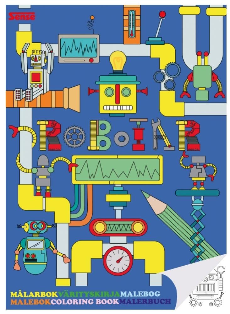 Kleurboek Robot NEWAnother great item from Rarewaves USA | Free delivery!