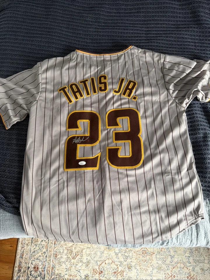 Fernando Tatis Jr Autographed Jersey JSA COA - Image 2 of 4