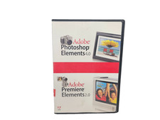Adobe Photoshop Elements 4.0  Premiere Elements 2.0 Original Retail Box Set