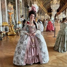18th Century Victorian Rococo Baroque Dresses Royal Queen Marie Antoinette Dress