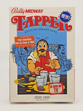 Atari 2600 Boxed Video Game - Tapper - SEGA Bally Midway - Complete