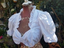 *Landhaus* Zauberhafte Dirndlbluse mit Spitze Gr 38  Oktoberfest~Wasen TOP