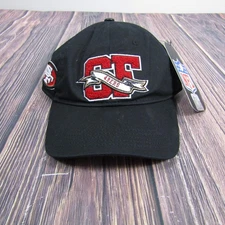 San Francisco 49ers Hat Cap Strap Back Mens One Size Black NFL Football Patches