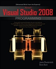 Microsoft Visual Studio 2008 Prog... by Plenderleith, Jamie Paperback / softback
