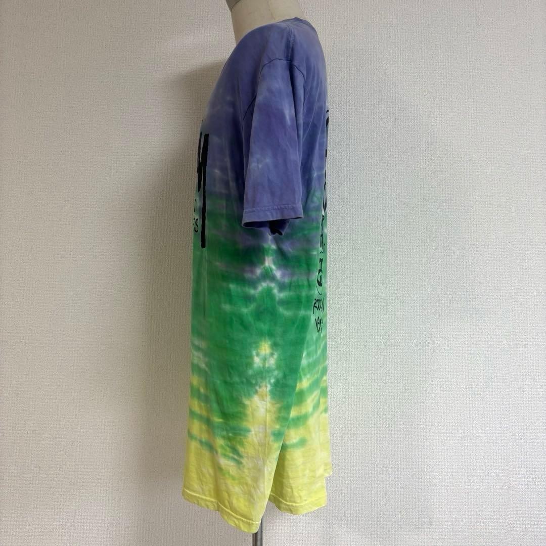 Stussy Tie Dye T-shirt L Long Length World Tour thumbnail 3