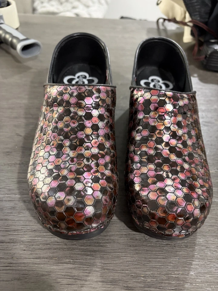 Zapatos sin cordones SANITA Original Danés 38 Rosa Púrpura Talla EE. UU. 7,5-8 😎 Foto 2 de 4