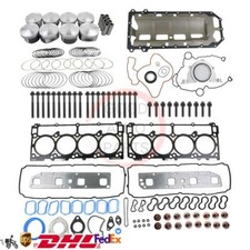 Engine Pistons Full Gasket Set For 05 06 Chrysler Dodge Jeep 5.7l Vin 2 H Engine Pistons Full Gasket Set For 05 06 Chrysler Dodge Jeep 5.7l Vin 2 H