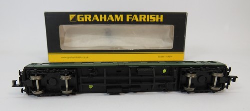 N Gauge Farish (374-063A) MK1 BR Green Coach SK Corridor 2nd - Foto 4 di 5