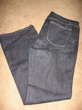 Mens J CREW Bootcut Stretch Jeans 33 x 33