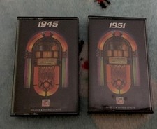 time life your hit parade 1951, 1945 Audio Cassettes. Lot Of 2 Cassettes