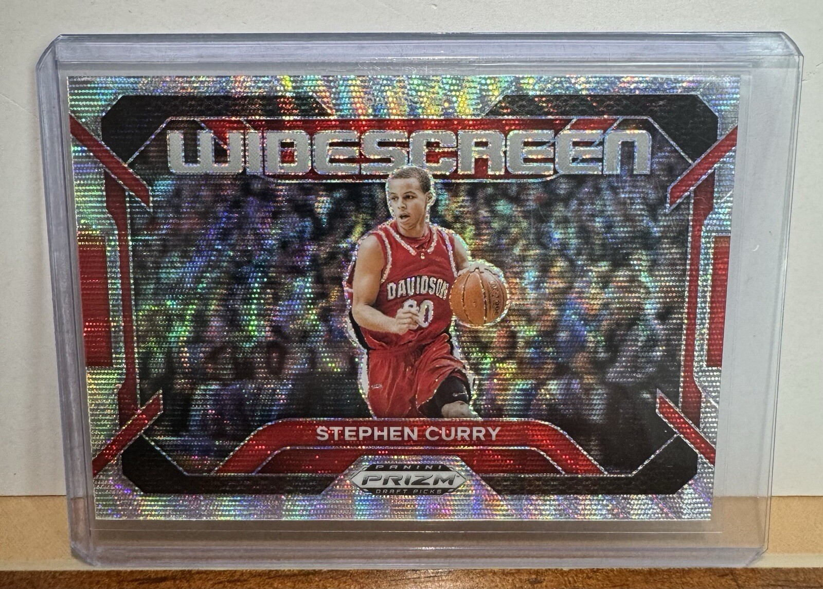 2024 Panini Prizm Draft Picks #20 Stephen Curry Widescreen Wave /99