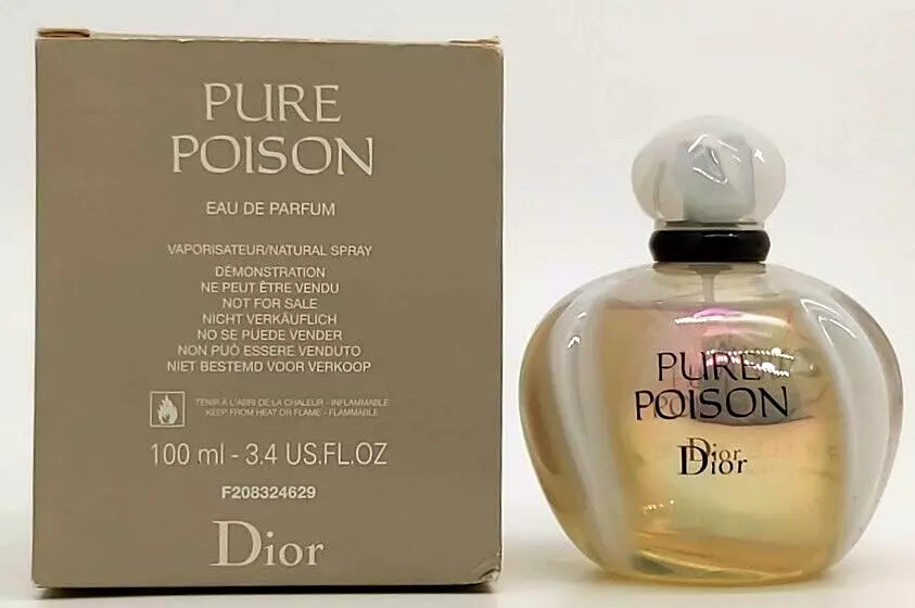 ❤️PURE POISON,CHRISTIAN DIOR,EAU DE PARFUM, 3.4oz.100ml.BATCH 6D01,2006
