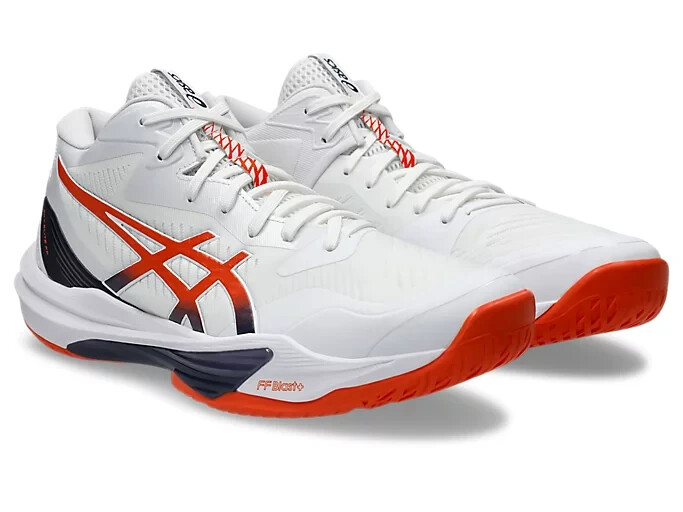 ASICS バスケットボールシューズ 女性用 ホワイト/オレンジ 楽天市場】バスケットシューズ アシックス ホワイト×オレンジの通販