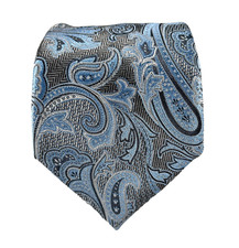 Men's Ermenegildo Zegna Paisley Silk Tie Made in Italy