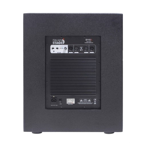 ITALIAN STAGE Subwoofer S 115 A Amplificato 15'' 700Watt Max - Imagen 4 de 5