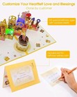 3D Pop up Birthday Cards,Happy Birthday Card Lights Music Postcards Pop up Greet — photo 3