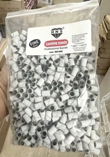 HNS White Zebra Sanding Band 1/4in. Diameter - 240 grit - FINE 500 Counts