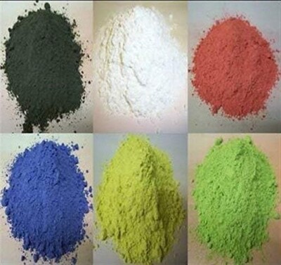 GROSSPACKUNG PULVERFARBE STANDARDFARBEN 6 x 10 KG - HERGESTELLT IN UK - EN ZERTIFIZIERT