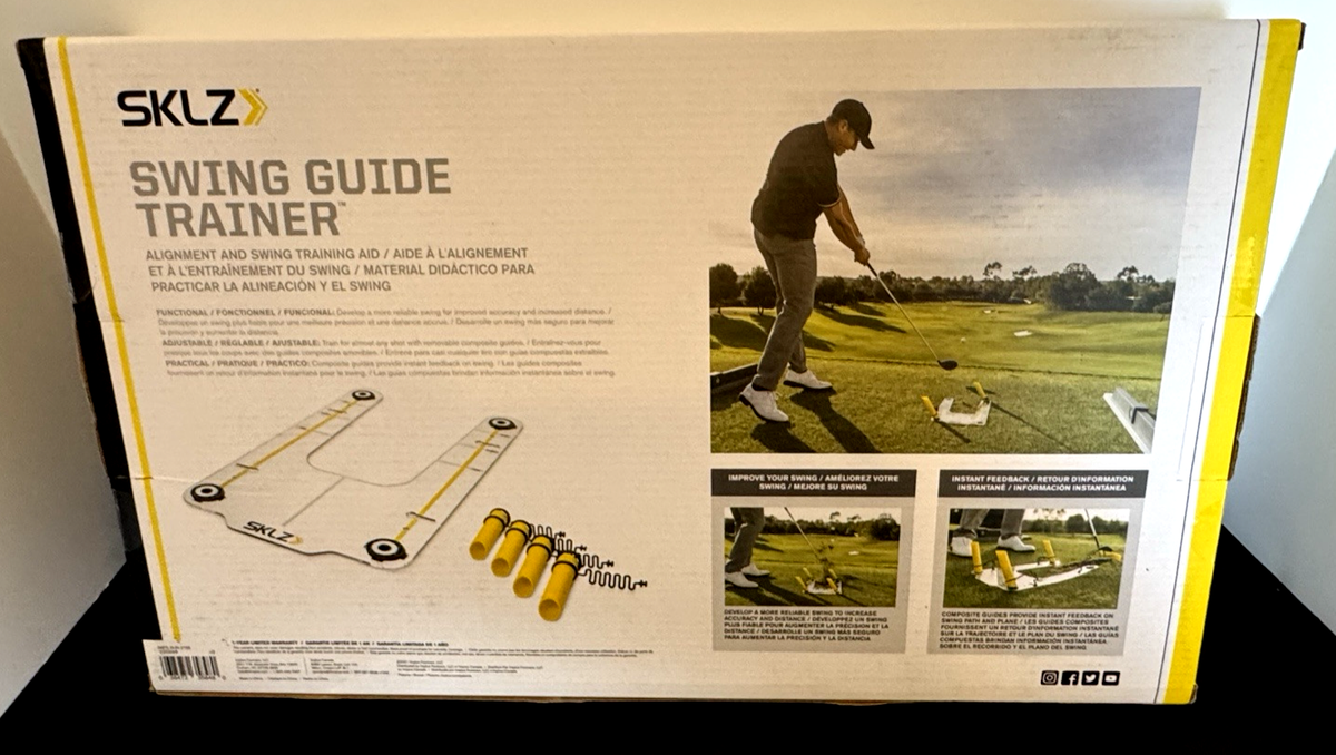 NEW- SKLZ Golf Swing Trainer Guide - Perfect Your Swing