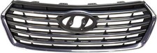 New Replacement Grille Assembly for 2017 Hyundai Santa Fe Limited 6 Cyl 3.3L