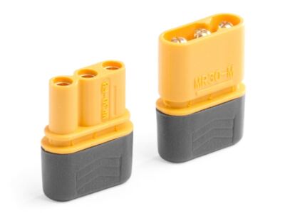 1 Paar MR30 Goldkontakte Stecker + Buchse für 3 Phasen Kontakte KAV36.131 Kavan