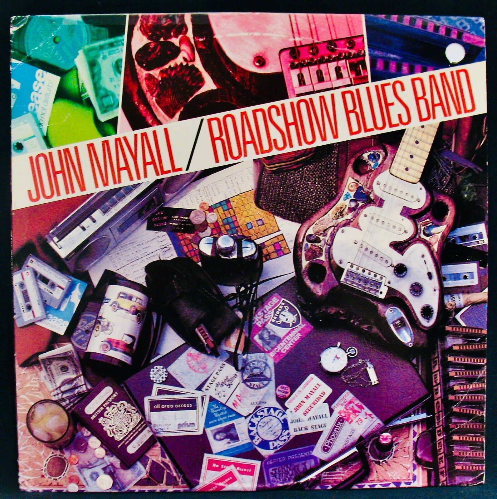 JOHN MAYALL~ROADSHOW BLUES BAND~1982 Blues Album~Blues Guitar~ACCORD #SN-7209 