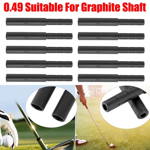 10PCS Golf Club Graphite Shaft Extensions Rods Irons Putter Extender