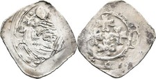 Kärnten St. Veit Pfennig Bernhard von Kärnten , 18mm/1,1g Original Münze #Q356