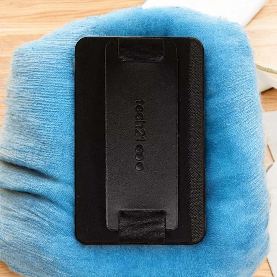 Wallet Credit Card ID Cash Holder Pouch Stick On Mobile Phone Pocket Adhesive - Image 3 of 4