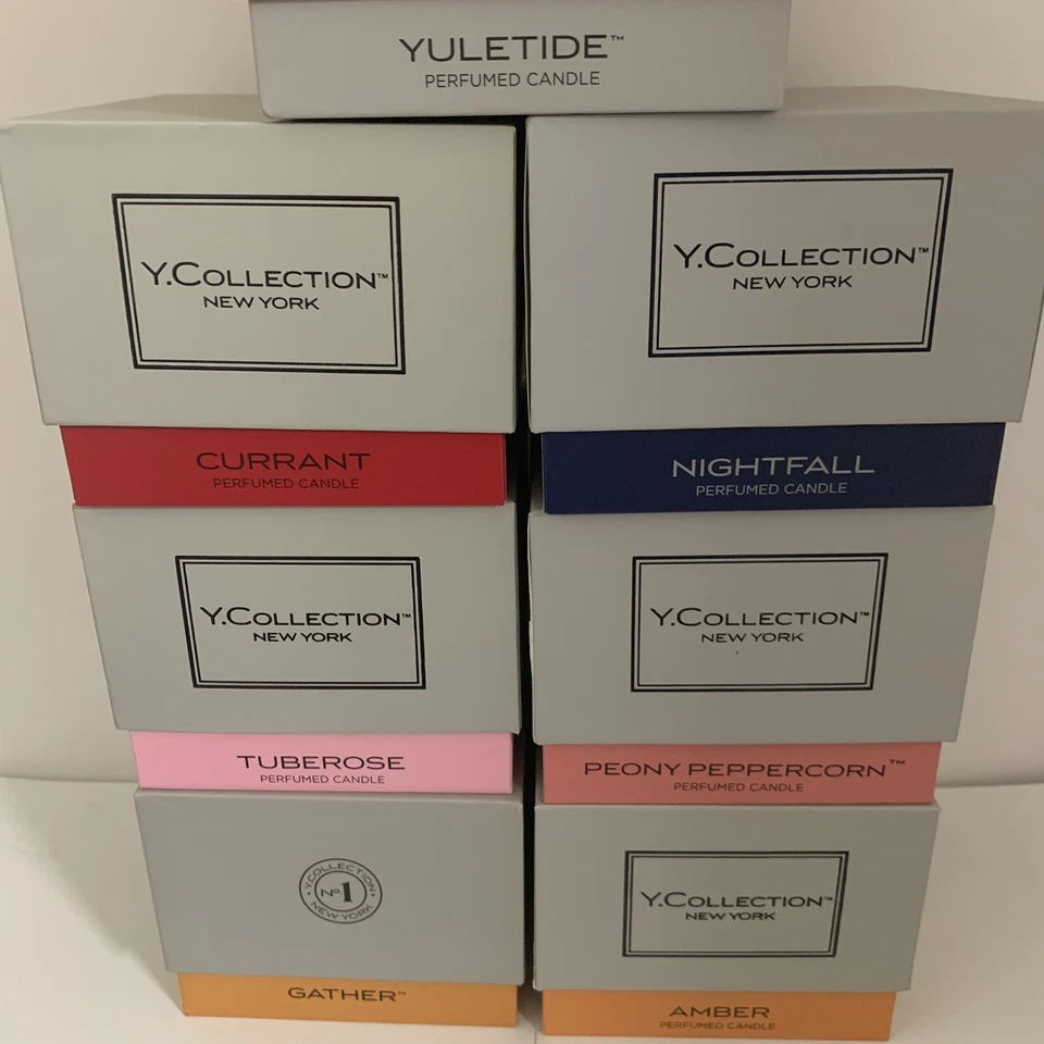 Vela Yankee Y. Coleção No.1 Nova York Vela de Soja Perfumada 7 oz Caixa Você escolhe - Imagem 4 de 4