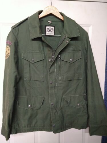 Juicy Couture Military-Style Distressed Field Siz… - image 1