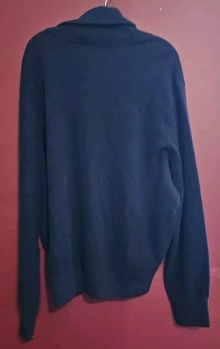 Polo Ralph Lauren Pullover XL blau Schalkragen Pulli - Bild 3 von 3