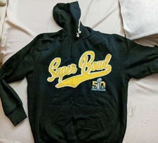 SuperBowl 50 NFL Memorabilia Hoodie Mens Size Medium