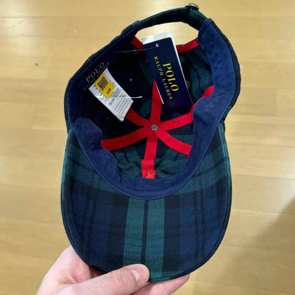 POLO RALPH LAUREN BERRETTO Red Pony OS nuovo con etichetta