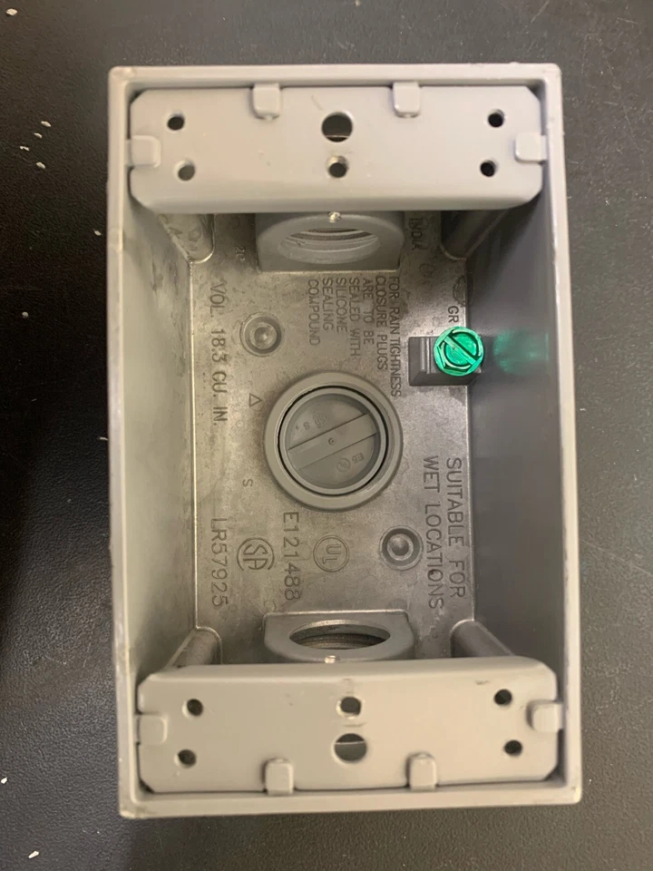 CAJA CAMPANA NUEVA PARA CONDUCTO 3/4 PULGADAS (LOTE DE 3) Foto 2 de 4