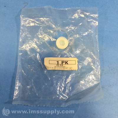 0175010T025  Bag of 25 Socket Set Screw, Flat, 3/4-10x1/4 7171