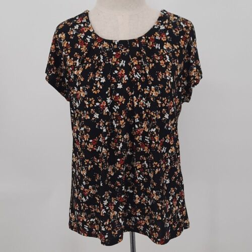 Adrienne Vittadini Floral Blouse