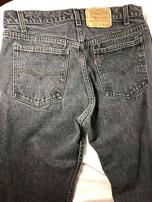 VTG Usa made LEVI's 505 fit jeans 36 x 36 tag faded distressed 