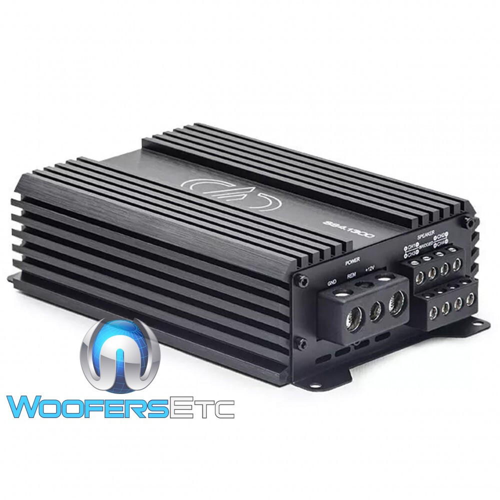 DD AUDIO SS4.1300 4-CHANNEL 1300W RMS COMPACT MOTORCYCLE SPEAKERS