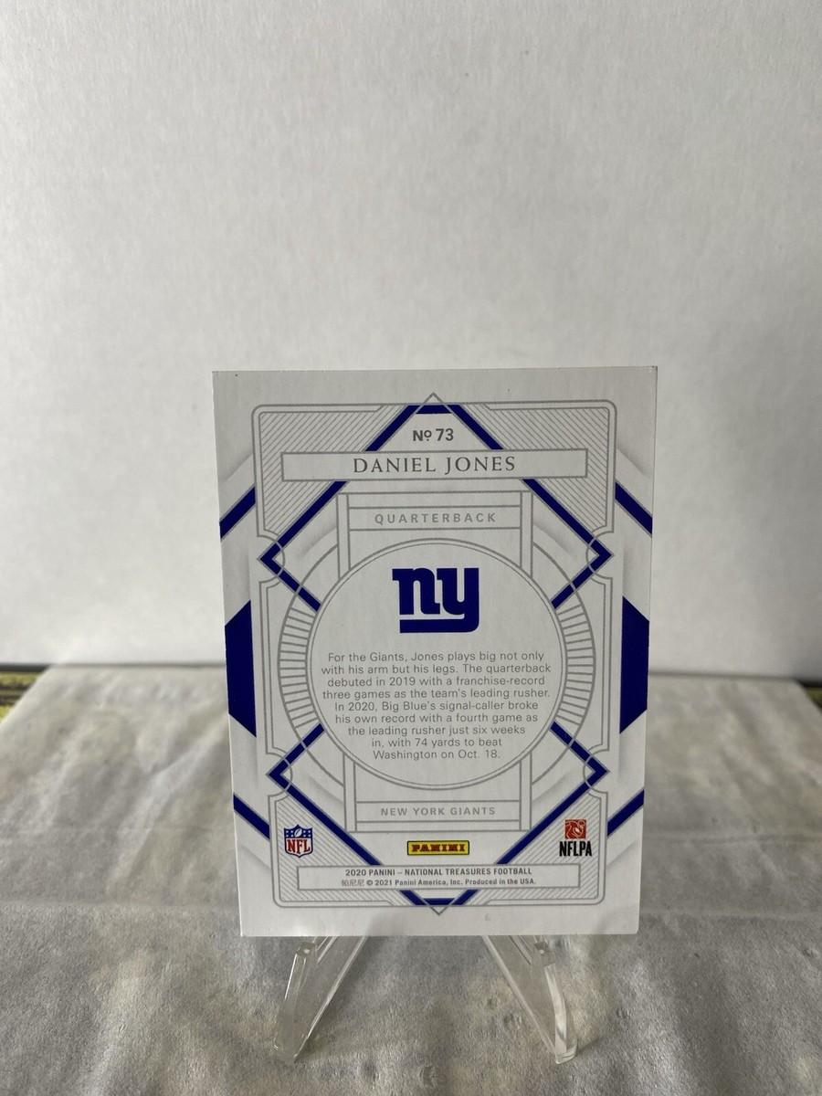 2020 Panini National Treasures /99 Daniel Jones #73 | eBay