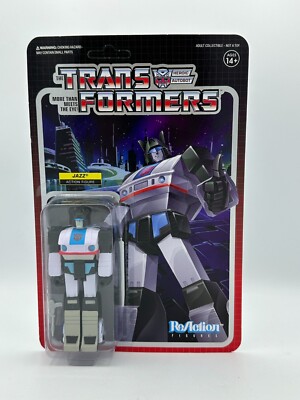 Transformers Reaction Super7 | Jazz | NEU & ungeöffnet | SEALED | Action Figure