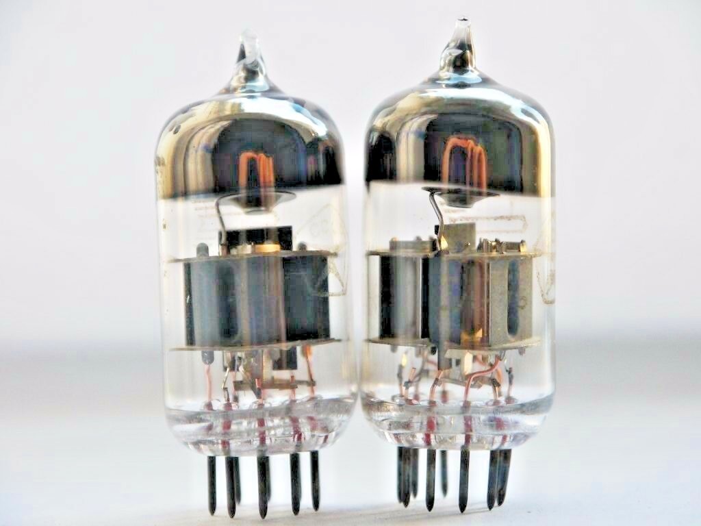 6N23P = E88CC = 6922 = 6DJ8 Matched PAIR Voskhod Rocket